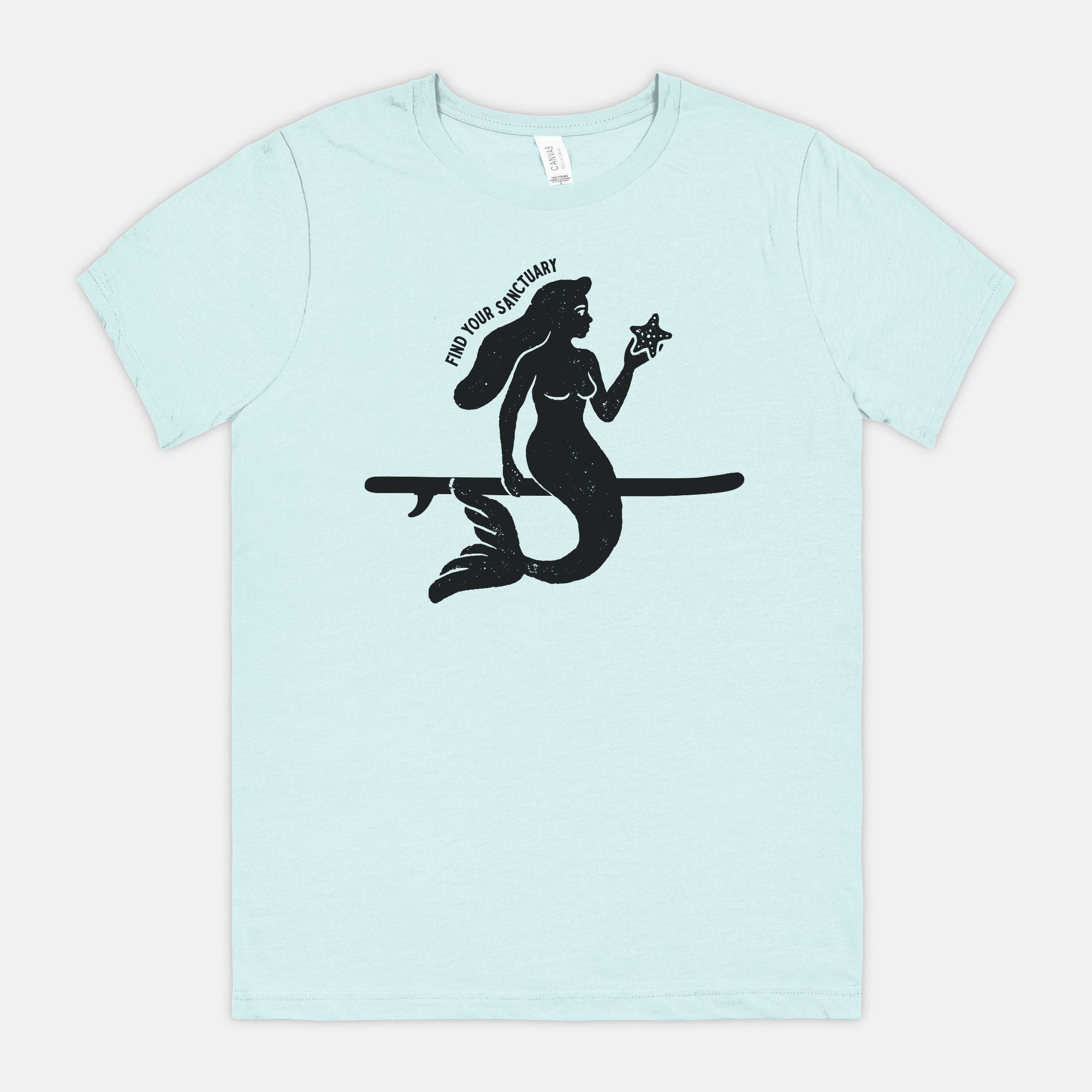 Find Your Sanctuary Mermaid Starfish Tee
