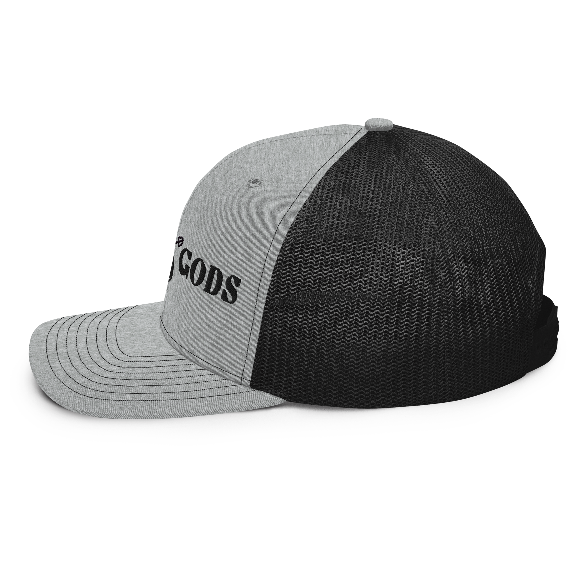 Sea Gods Heather Gray / Black Snapback Hat