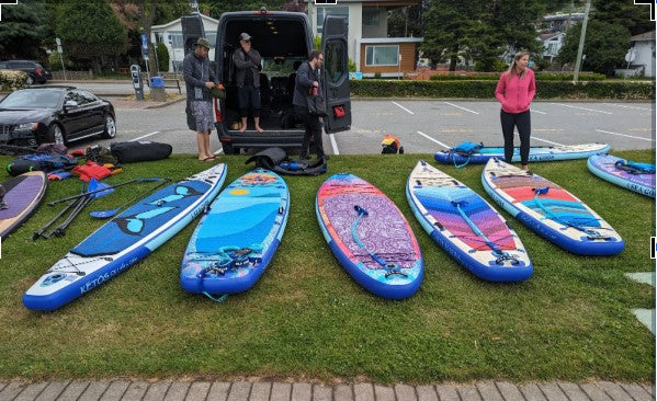 Sea Gods expert paddle boarders near Vancouver BC