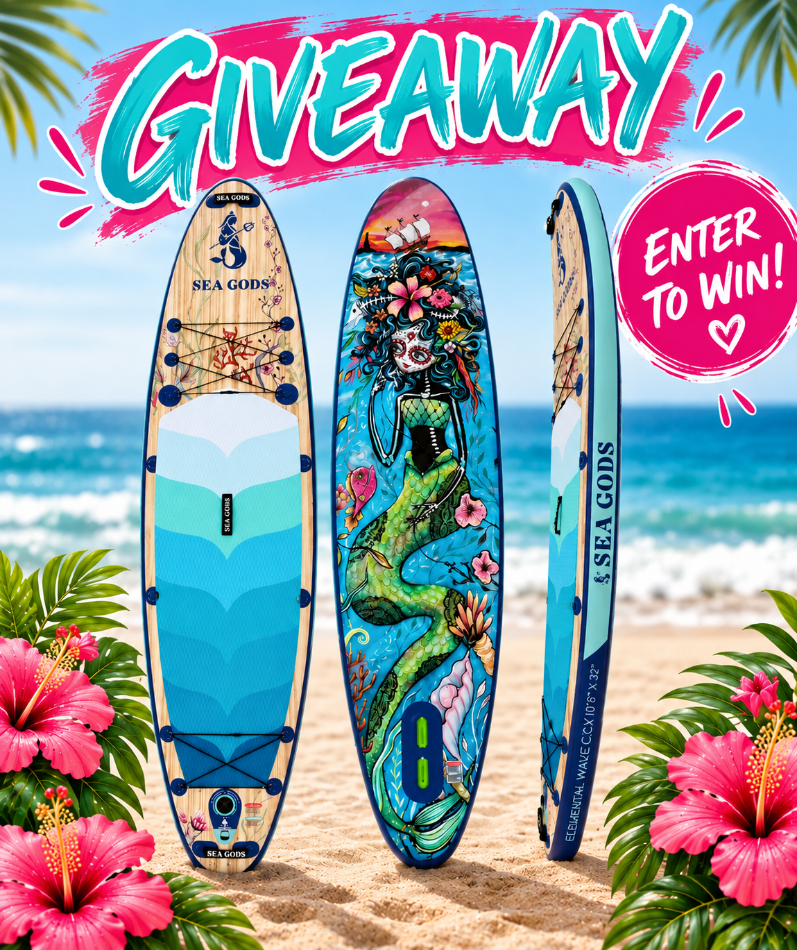 10 Weeks of Christmas Sea Gods Giveaway