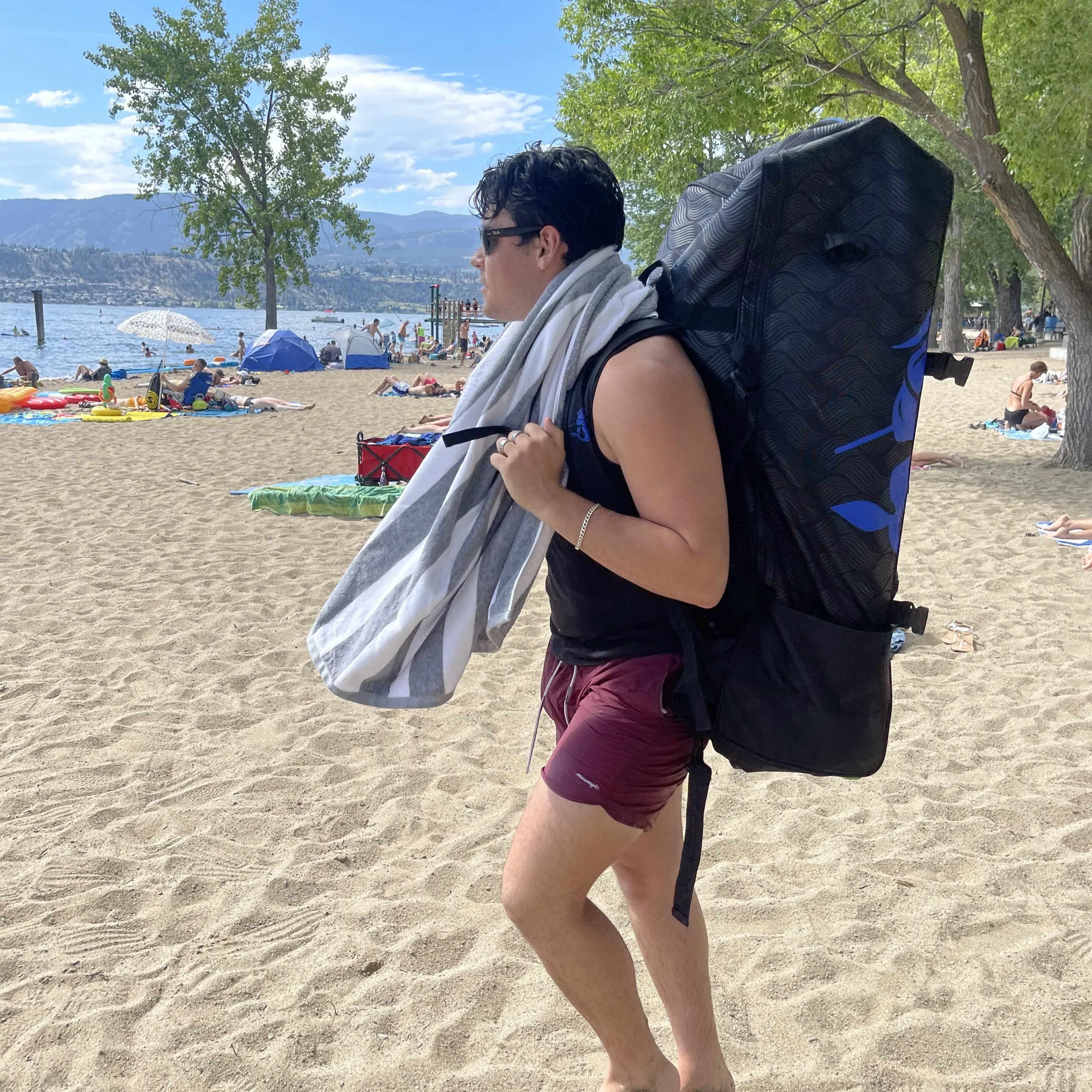 choose paddle boarding instead of the gym for fitness and weight loss