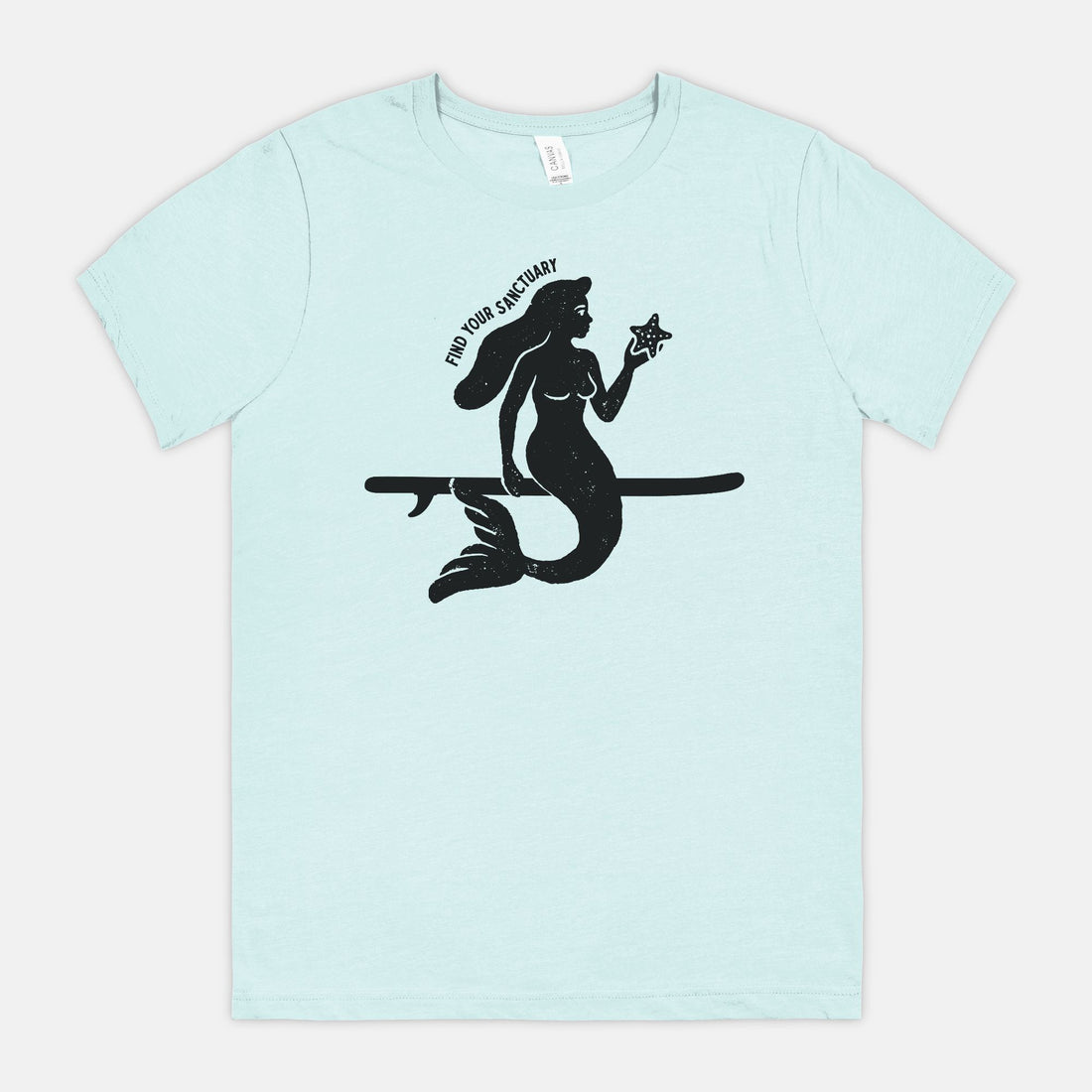 Find Your Sanctuary Mermaid Starfish Tee