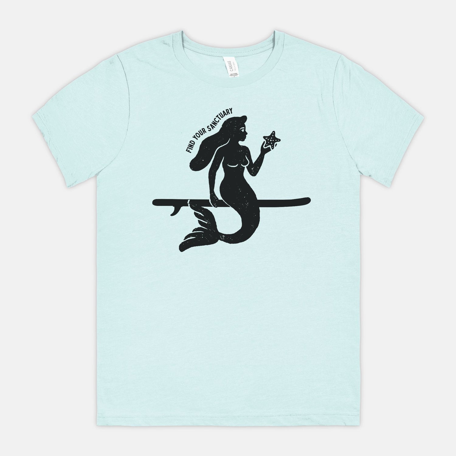 Find Your Sanctuary Mermaid Starfish Tee