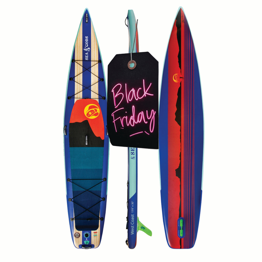 The West Coast Inflatable Paddle Board | The Ultimate Expedition Paddle Board