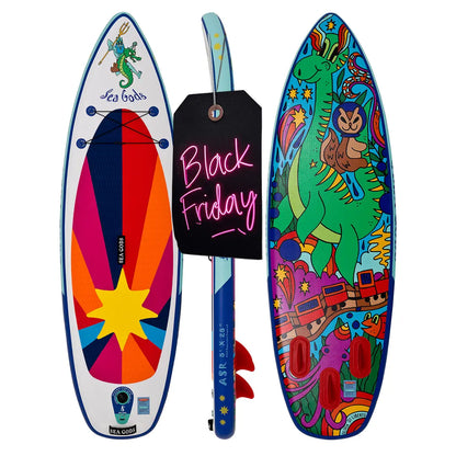 ASR KIDS Inflatable Paddleboard (Kids ISUP) By Sea Gods
