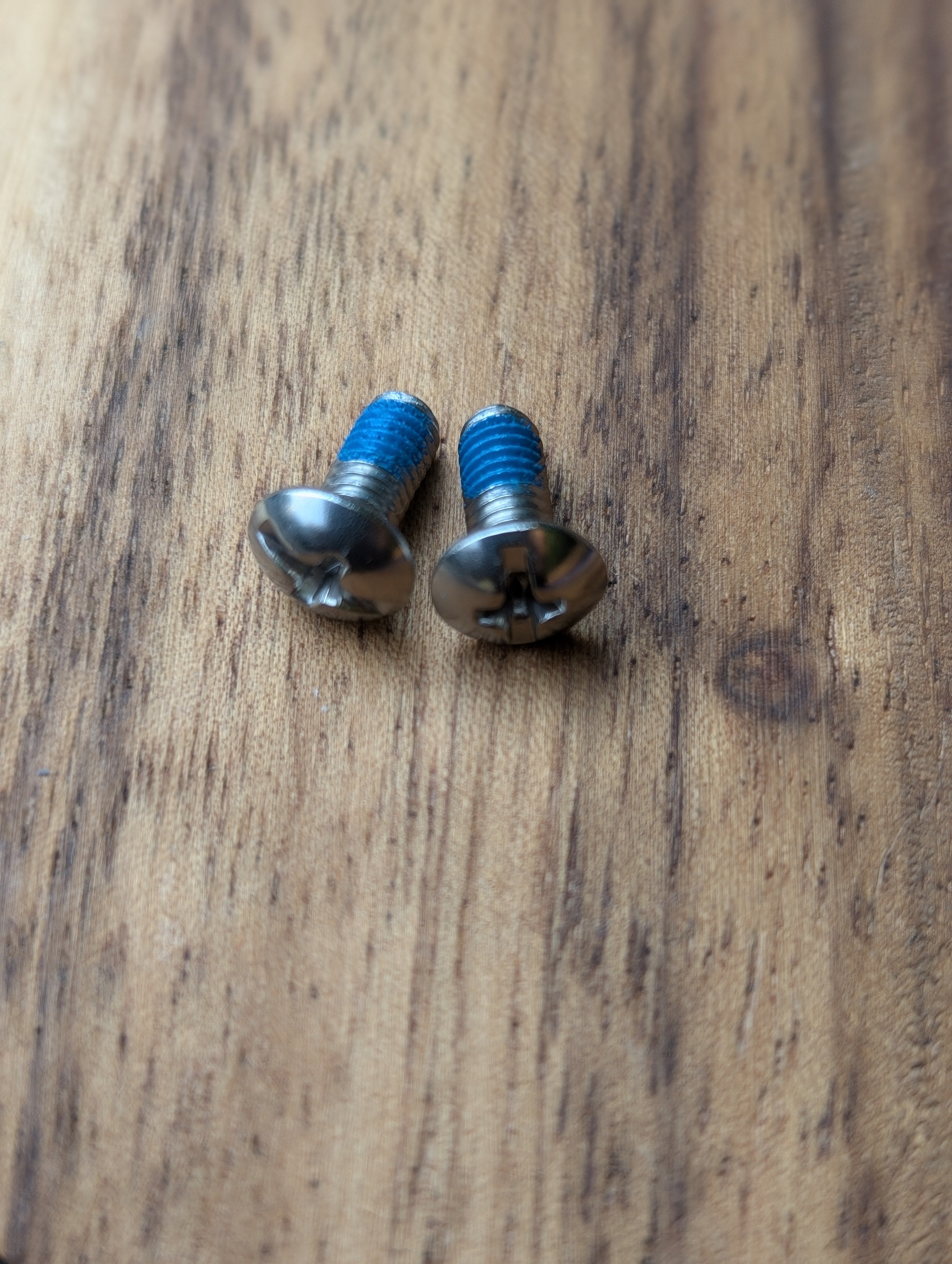 Paddle screws for 3 piece carbon fiber paddle (2 pcs)