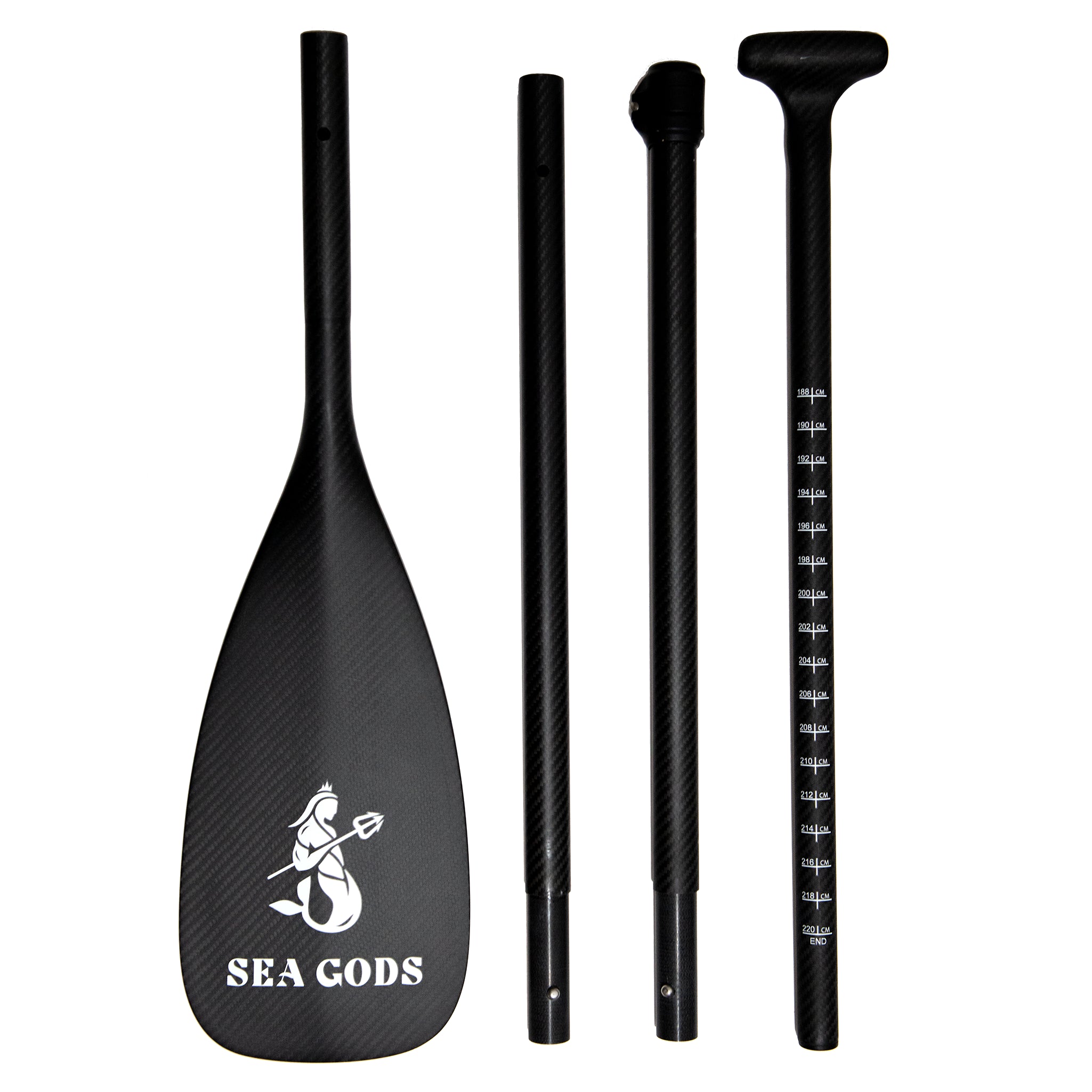 4 Piece Carbon Fiber SUP Paddle