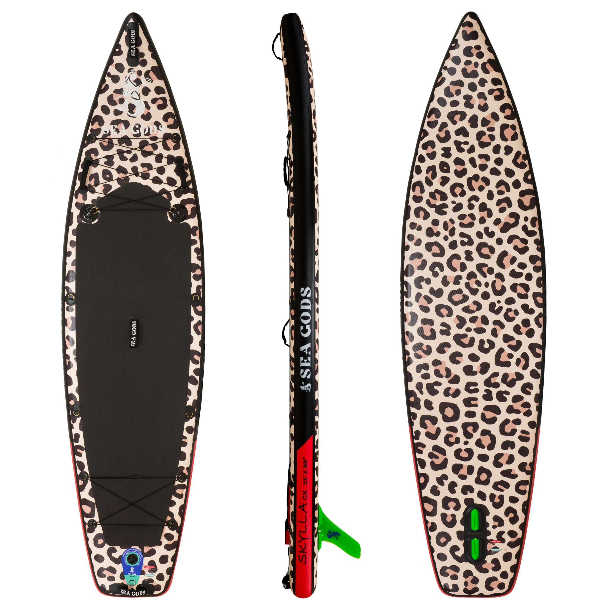 PRE-ORDER Skylla CX Leopard Inflatable Paddle Board | Best Cross Touring with Stability