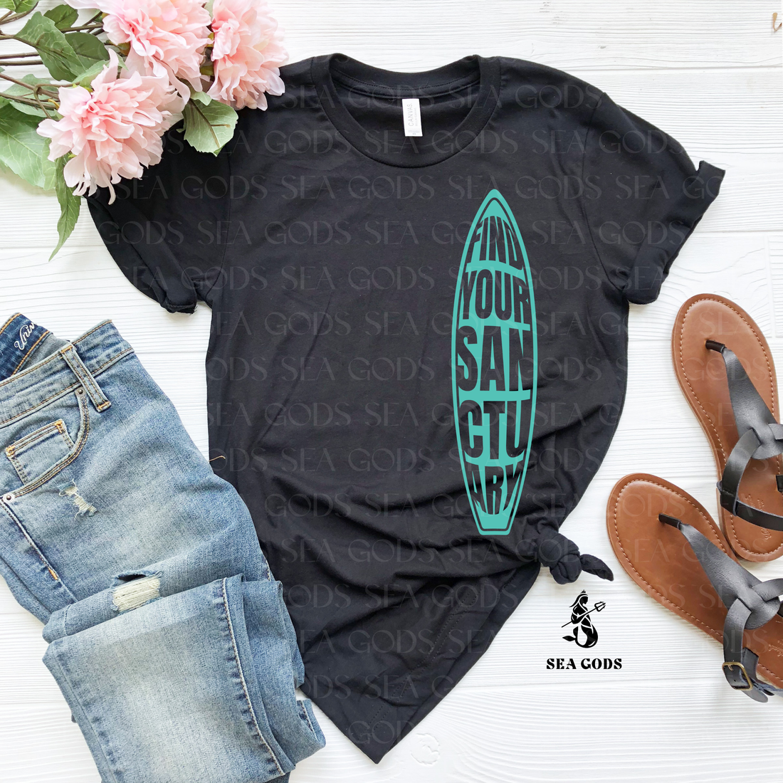 Find Your Sanctuary Paddleboard Tee