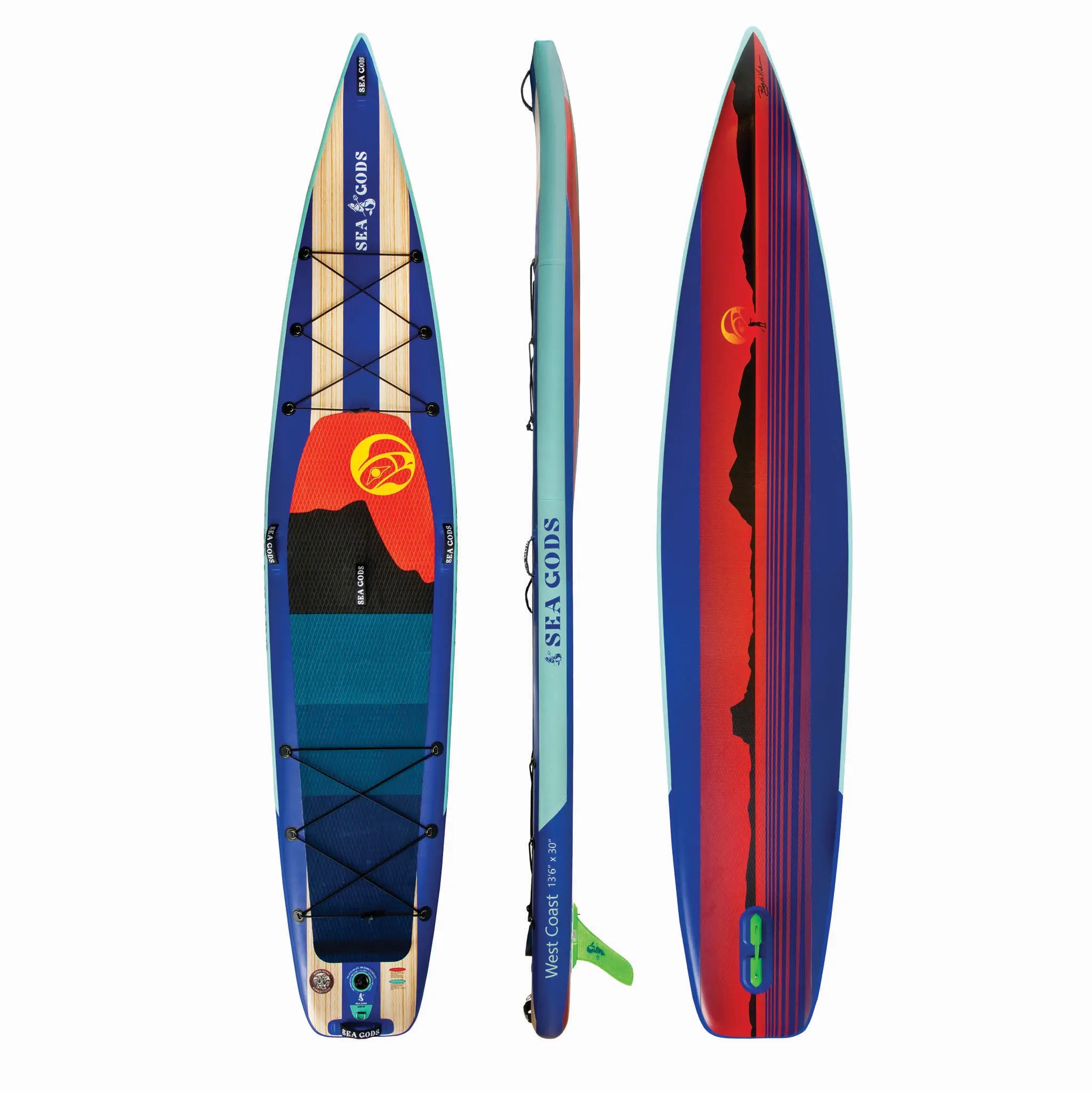 The West Coast Inflatable Paddle Board | The Ultimate Expedition Paddle Board