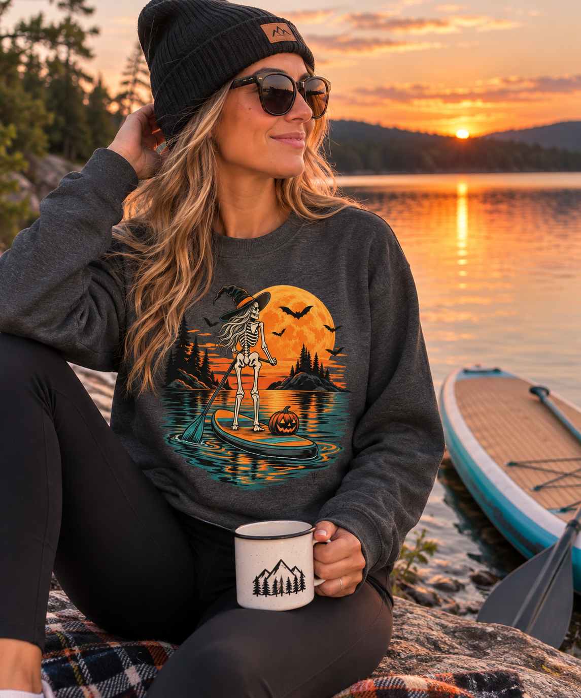 Paddle After Dark Premium Sweatshirt
