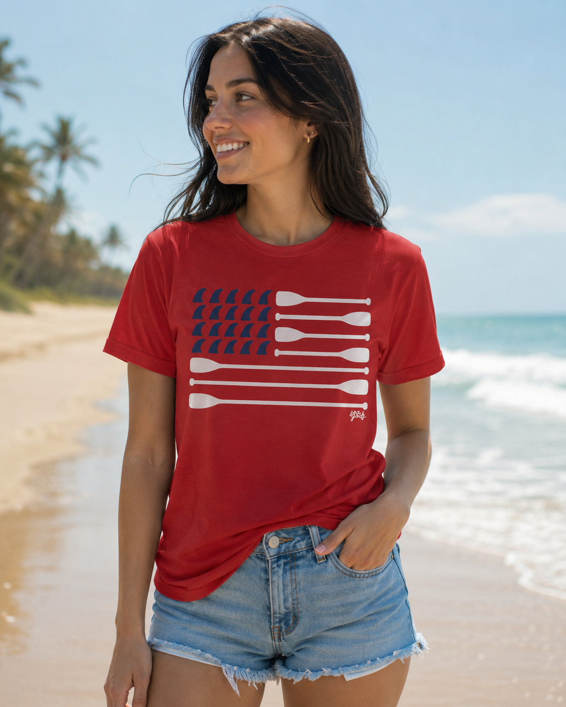 Paddle Flag Tee