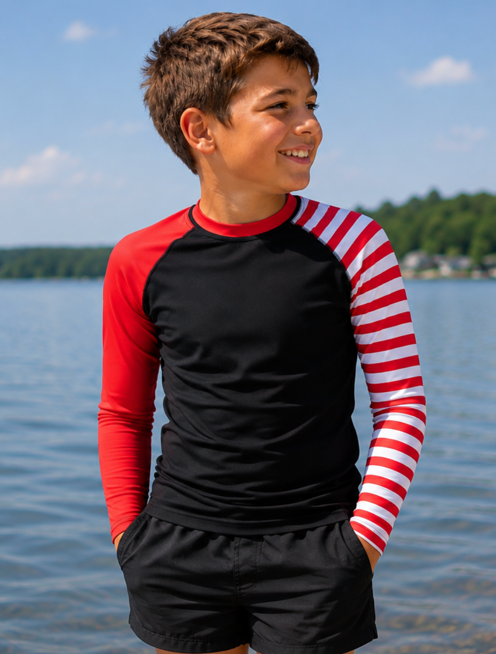 Pirate Rash Guard - Youth 8-20