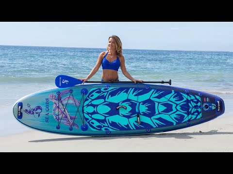 Elemental Wave CX StaySea Art Edition Inflatable Paddle Board | Best All Around Paddle Board
