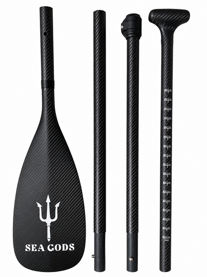 4 Piece Carbon Fiber SUP Paddle