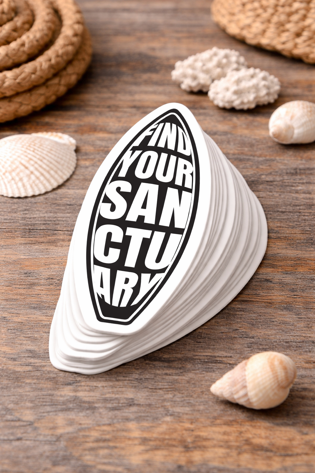 Find Your Sanctuary Paddleboard Sticker