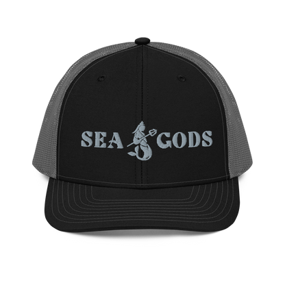Sea Gods Logo Grey Embroidered Snapback