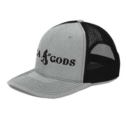 Sea Gods Heather Gray / Black Snapback Hat