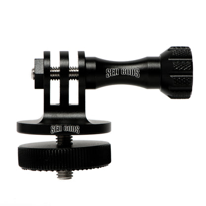 Action Camera Mount Attachment works with gopros and cellphones